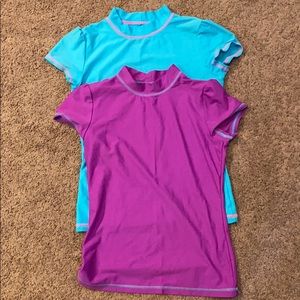 Children’s place rash guards size 14.